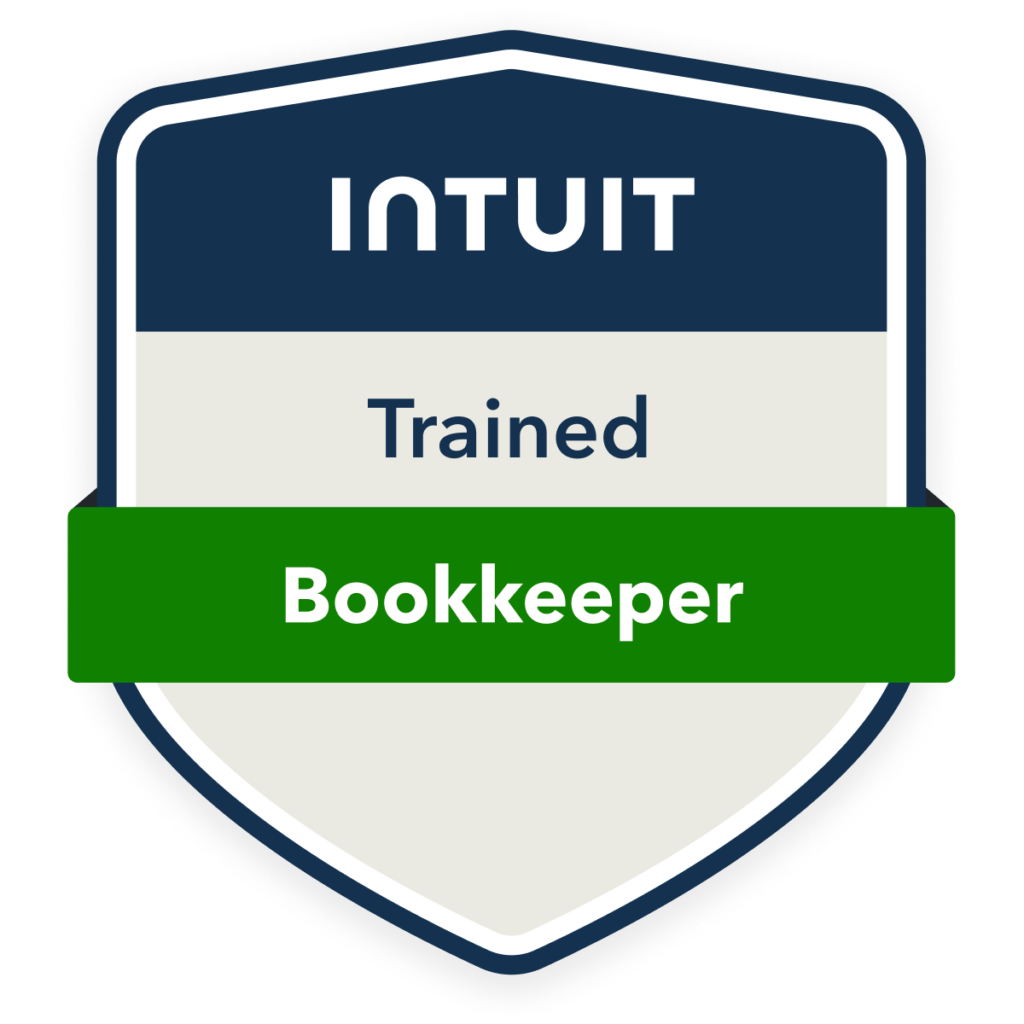 Mosier Bookkeeping is an Intuit trained bookkeeper.