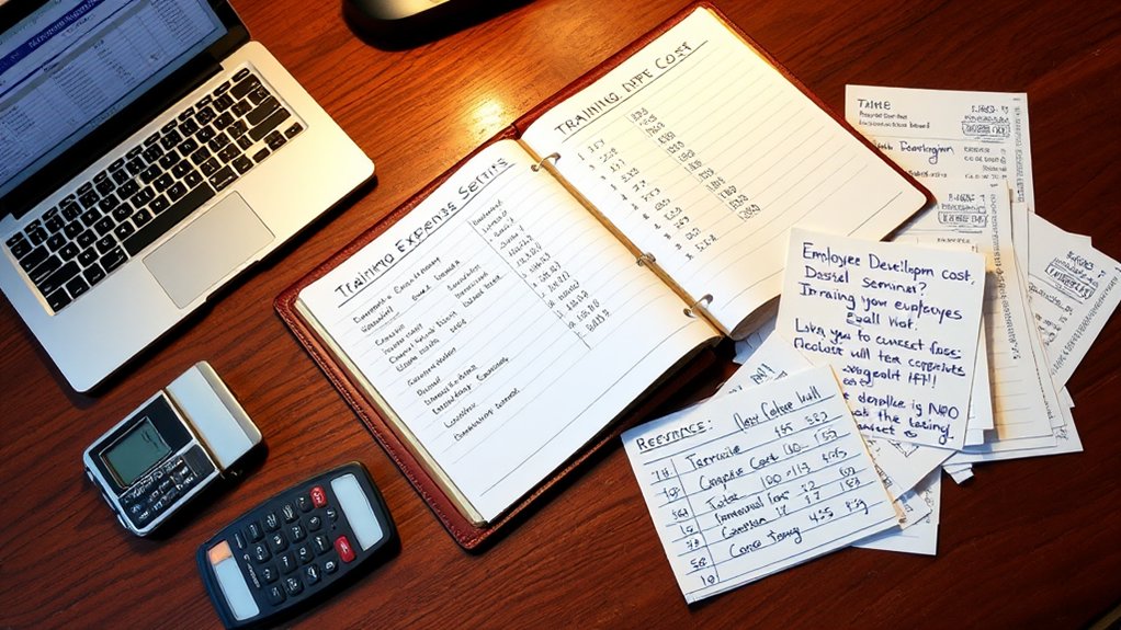 accurate training expense record optimization