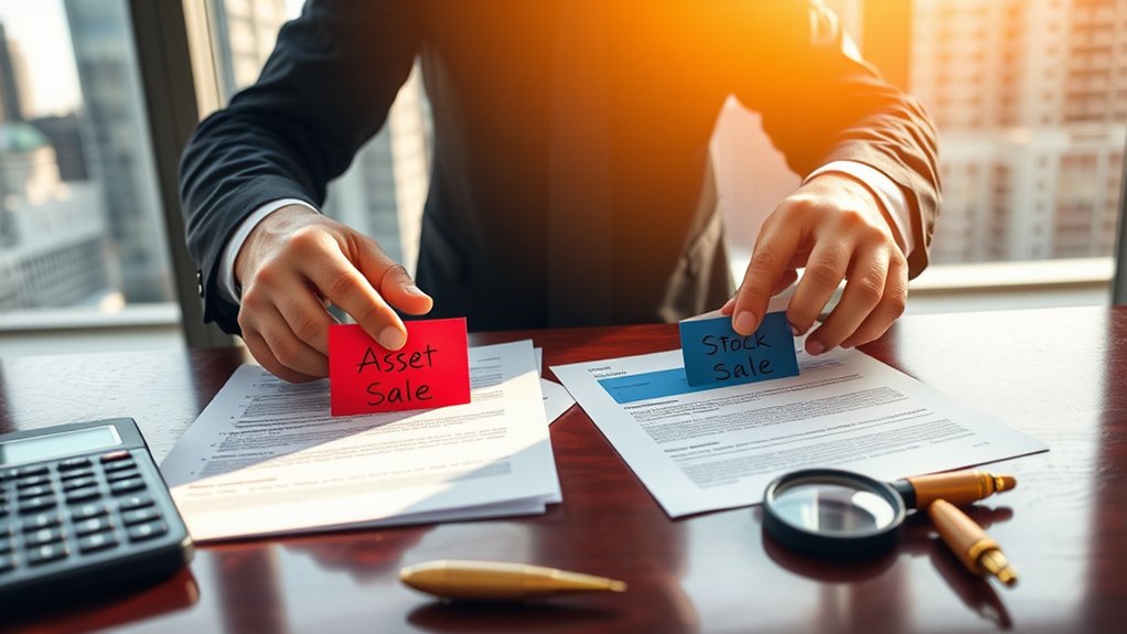 asset sales tax treatment