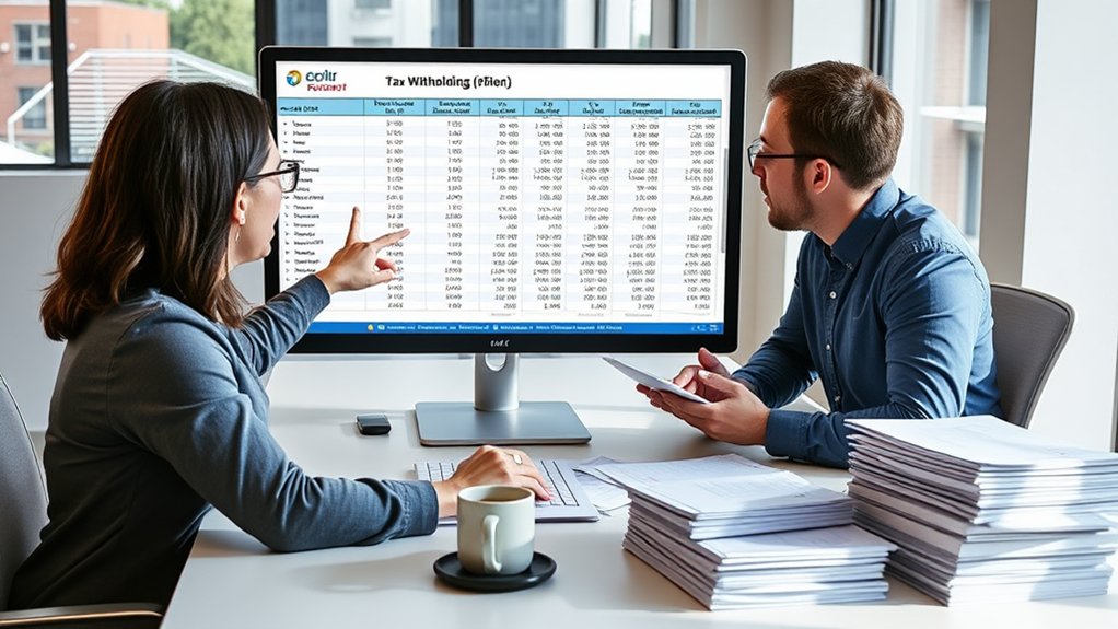 comprehending tax withholdings and deductions