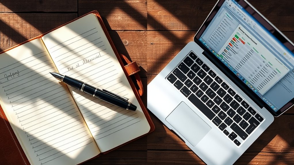 digital manual journaling methods