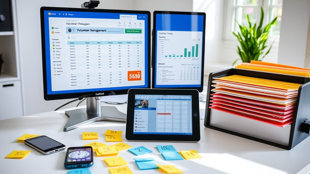 digital volunteer management software solutions