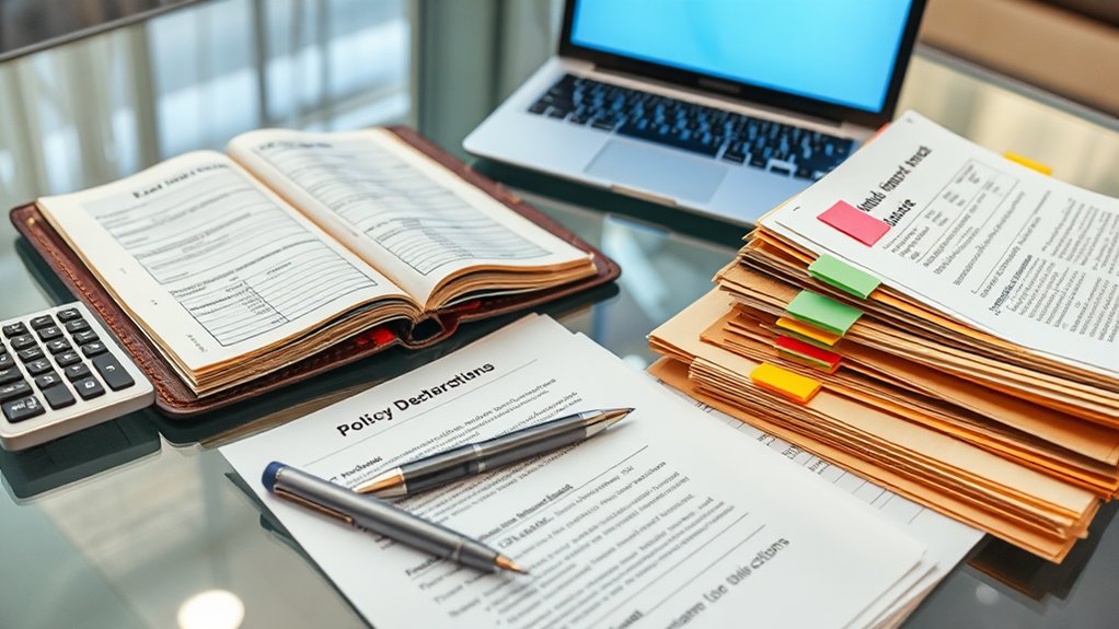 documenting insurance premiums claims tracking