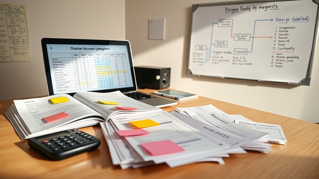 emergency spending internal controls setup