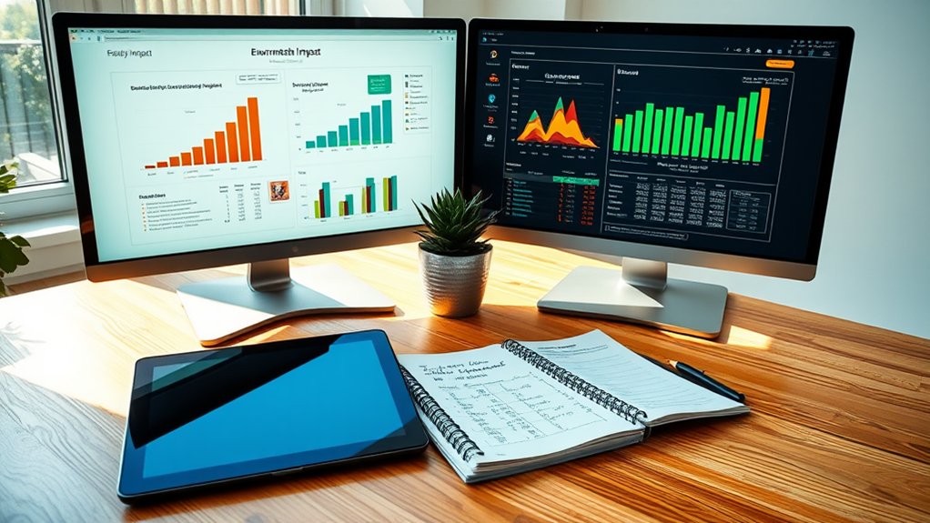 environmental impact metrics tracking reporting