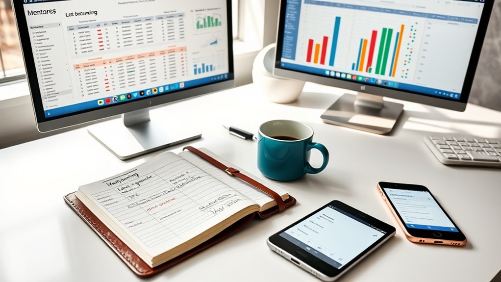 financial mentor compensation tracking streamlined