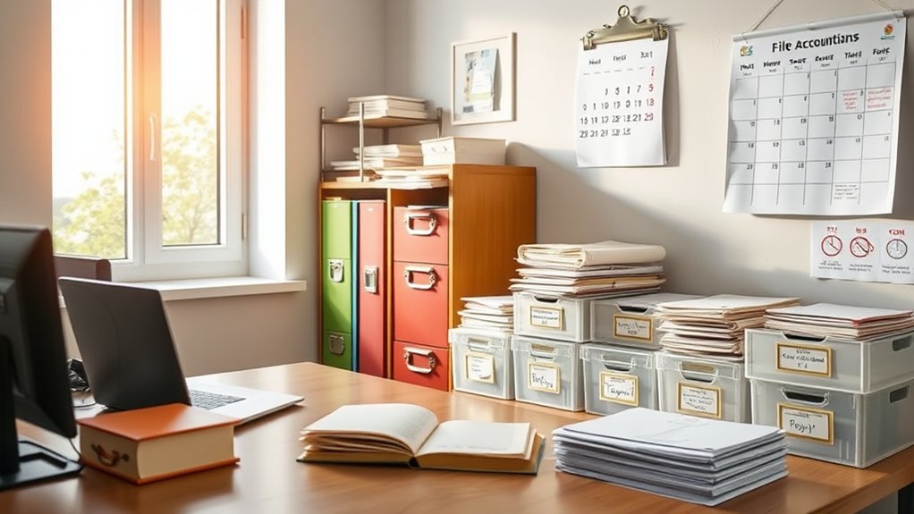 financial record retention practices
