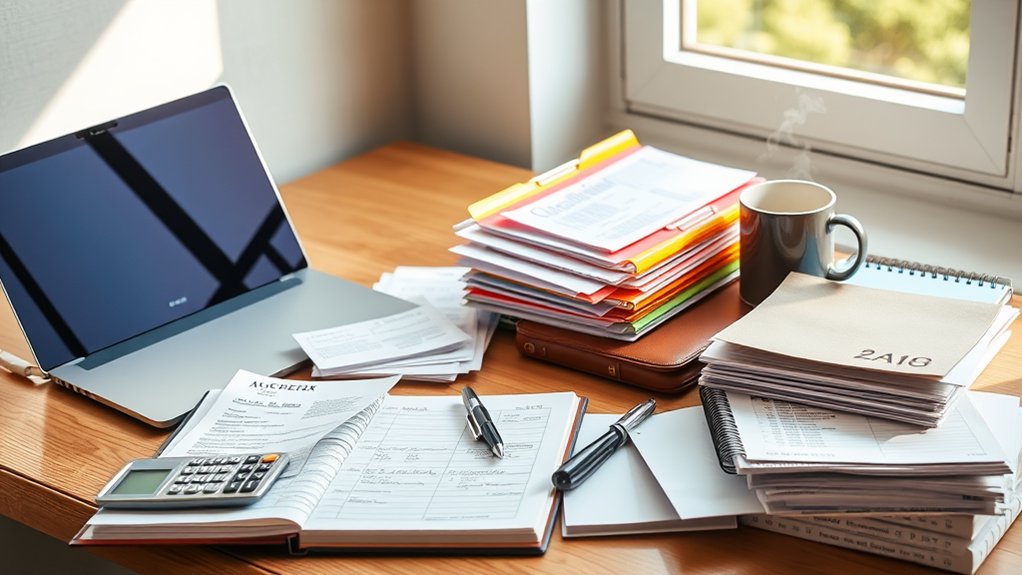 financial records documentation organization