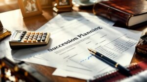 high succession planning bookkeeping challenge