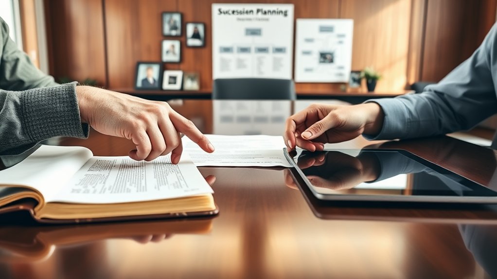 leadership transition financial systems setup