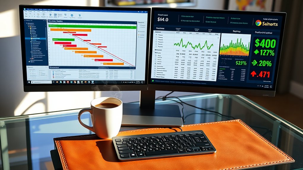 project financial visibility in real time