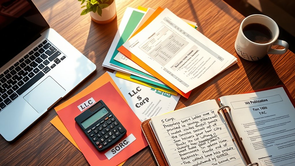 selecting filing status business structure