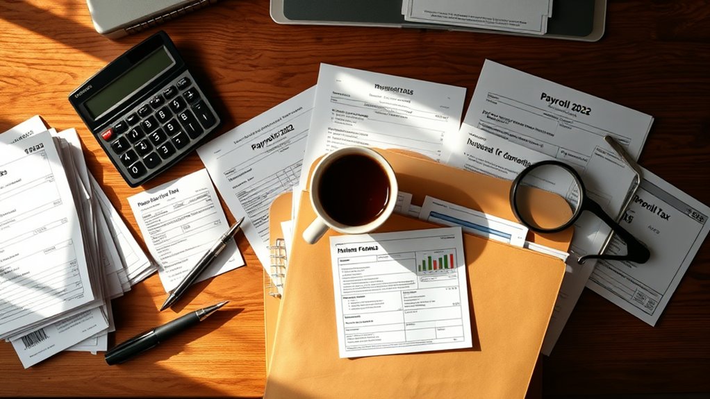 tax forms filing documents