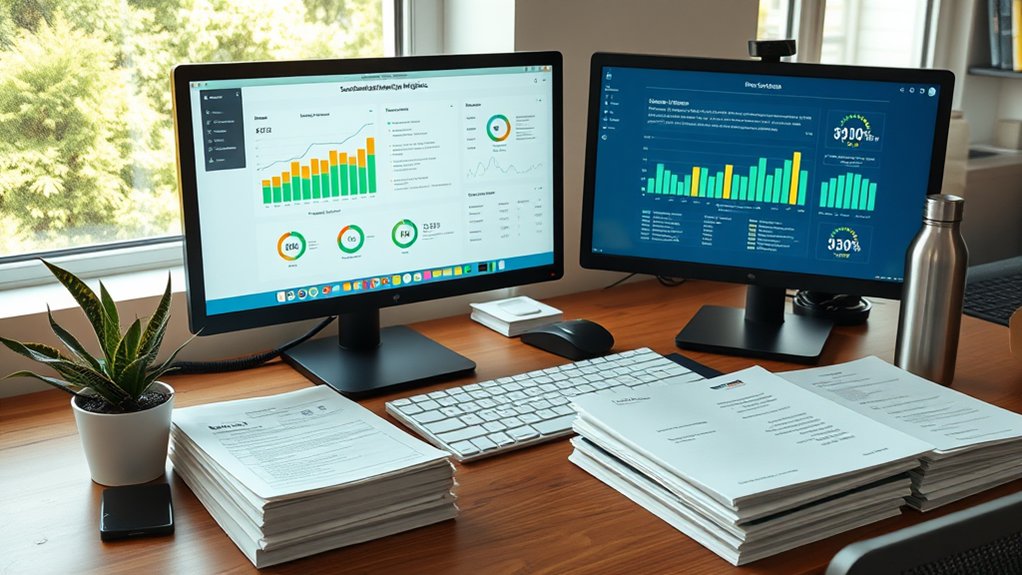 tracking environmental impact through financials