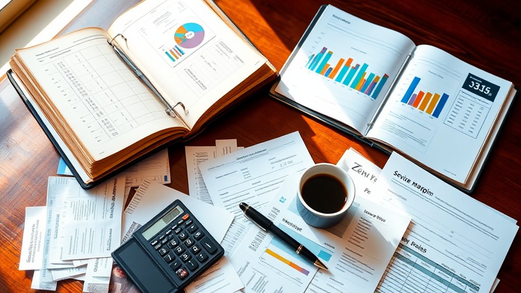 tracking profit margins service categories